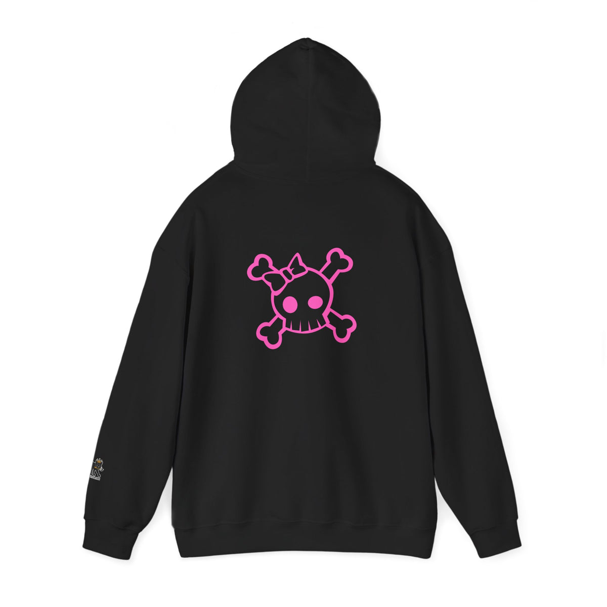 skull pink  Hooded Sweatshirt,