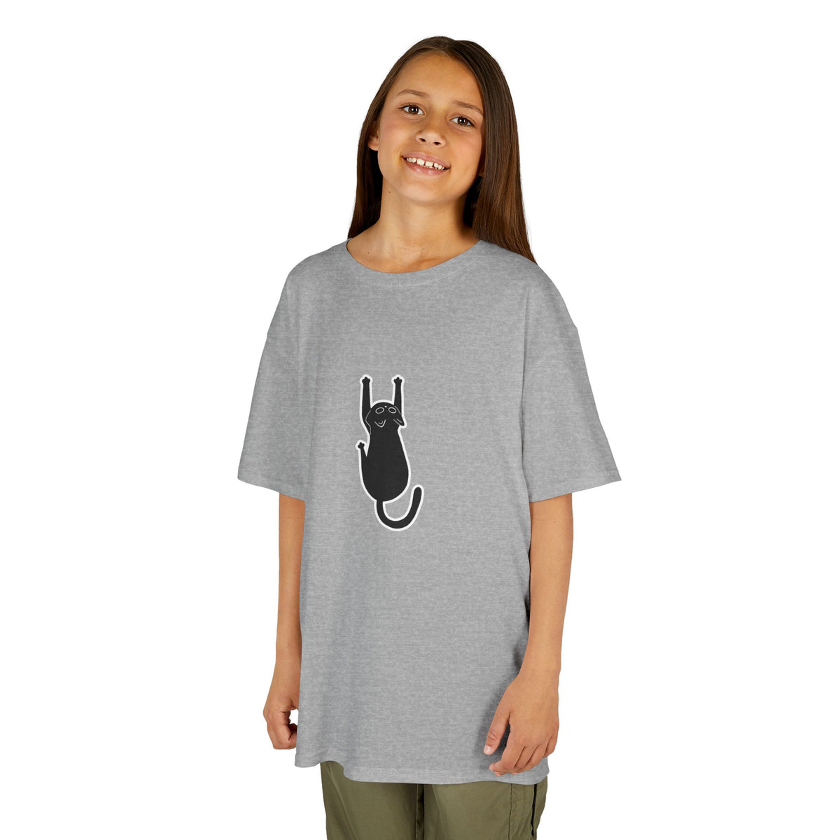 Playful Cat Kids 2  - Cute Cotton T-Shirt,