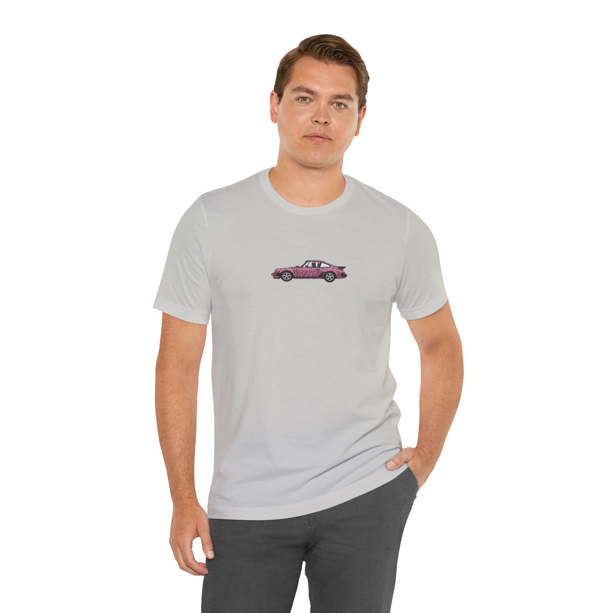 911 pink car unisex , high quality
