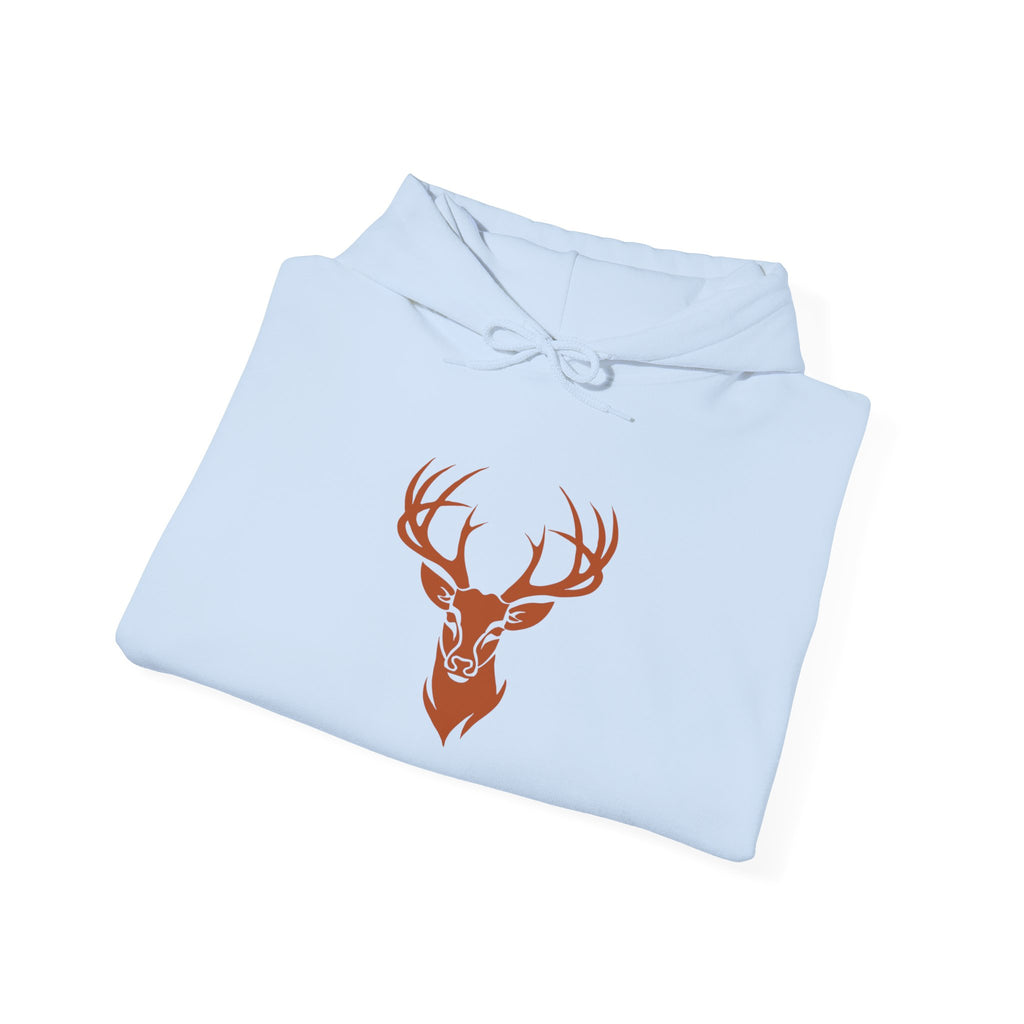 deer head Hooded Sweatshirt, Unisex Casual Hoodie