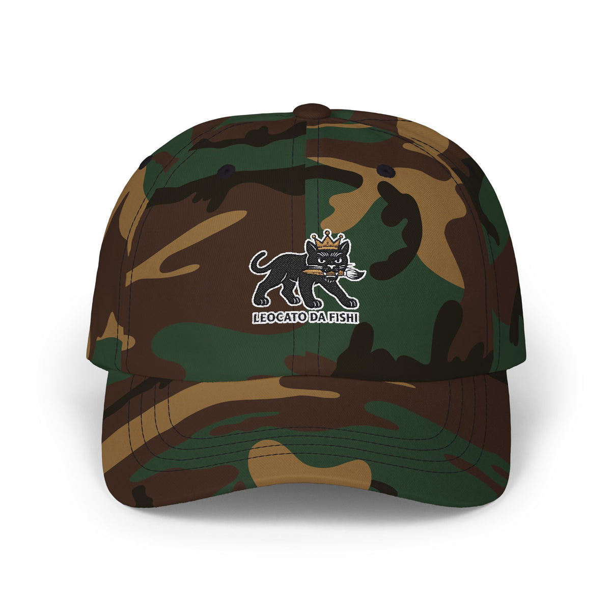 leocato da fishi hat ,  Stylish Baseball Hat, Perfect Gift for Dads, Casual Wear, Outdoor Adventures, Fishing Events