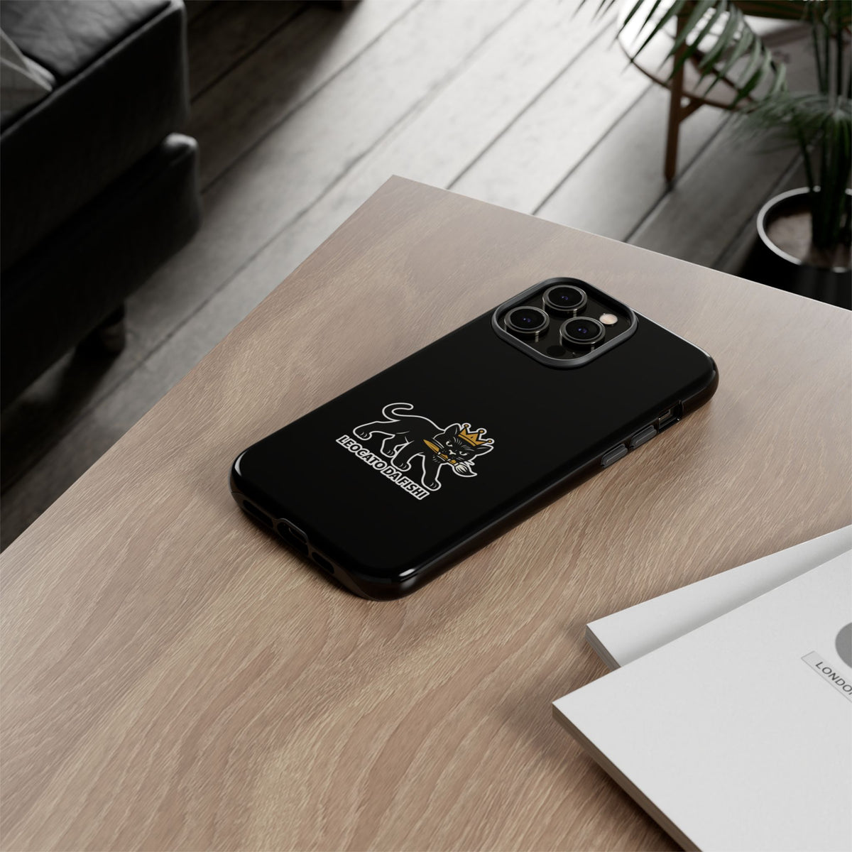 Tough Cases Phone Case, Unique Cat Design, Perfect for Animal Lovers, Gift for Birthdays, Fun Accessory for Everyday Use