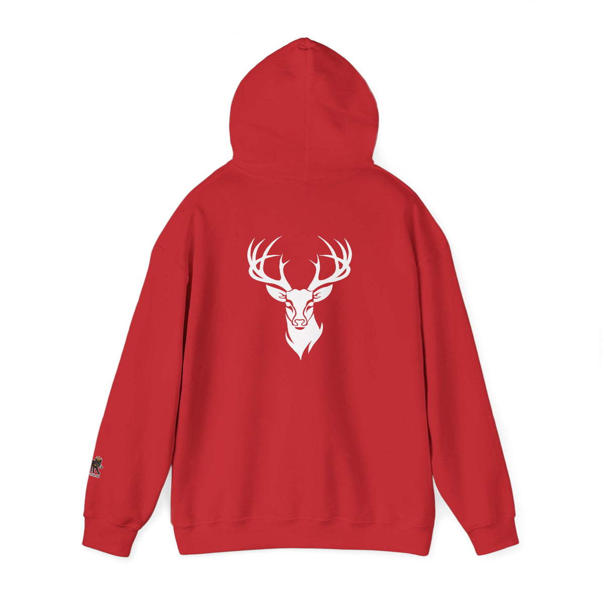 deer head Hooded Sweatshirt, Unisex Casual Hoodie