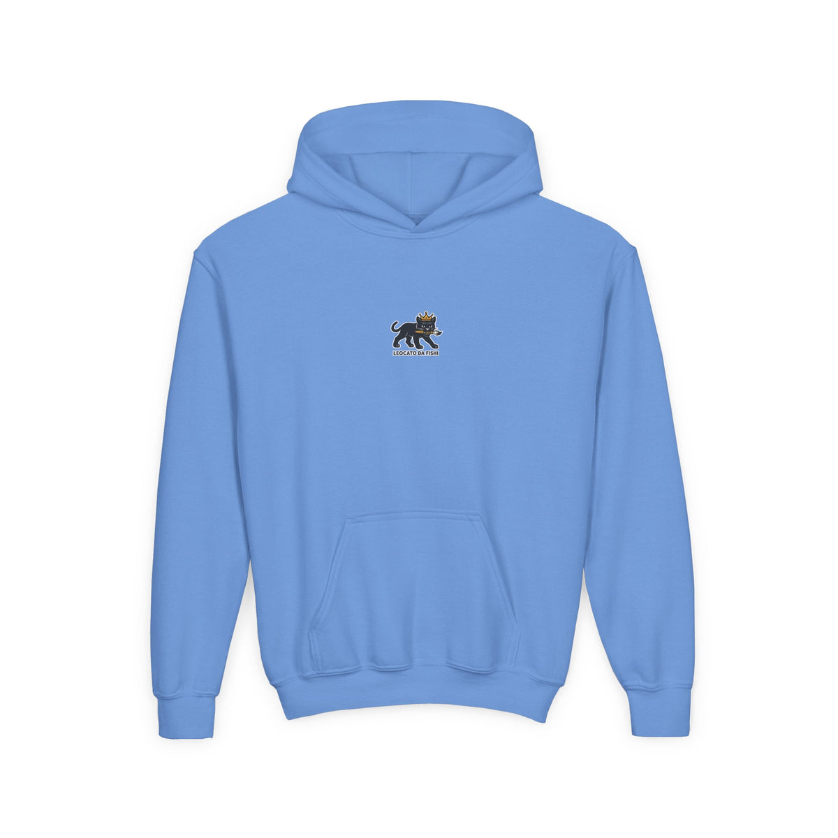 Youth Heavy Blend Hooded Sweatshirt with 'Leccato da Fish' Design - Cozy Gift for Teens, Memory Keepsake, Casual Wear, Birthday .