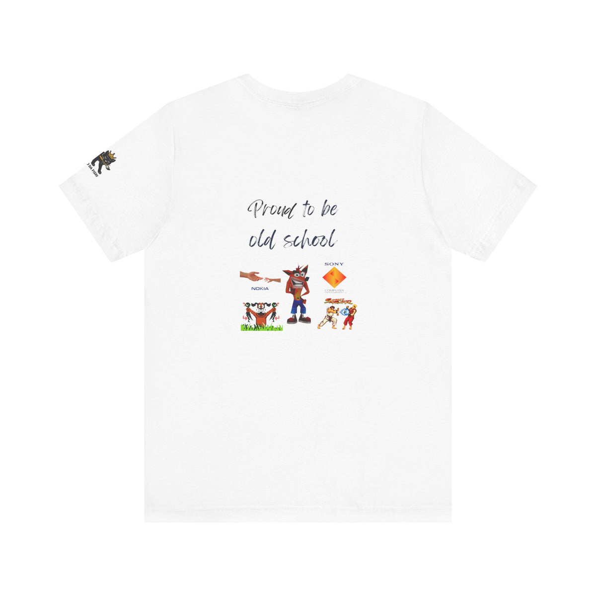 proud to be old school   Graphic Tee, Casual Summer Shirt, Marine Life T-Shirt, Gift for Sea Lovers,  high quality