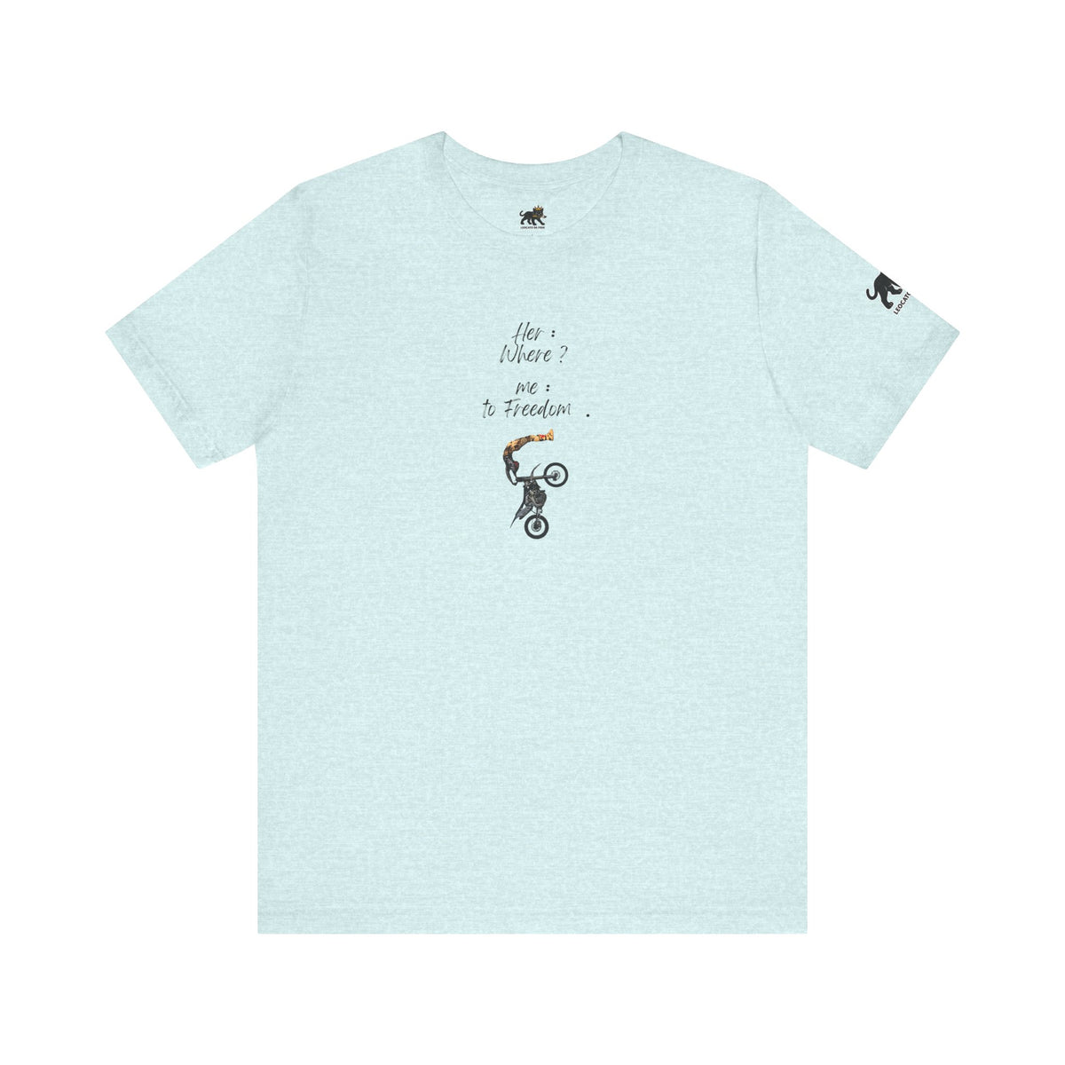 her where ? me to freedom Graphic Tee, Casual Summer Shirt, Marine Life T-Shirt, Gift for Sea Lovers,  high quality