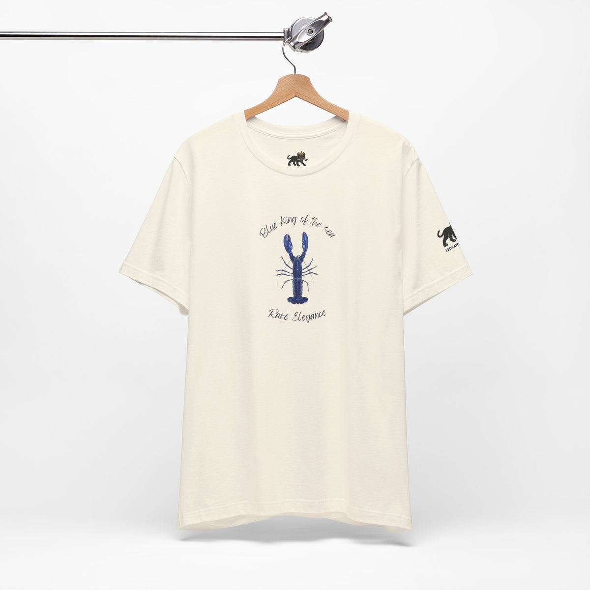 blue king of sea Lobster Graphic Tee, Casual Summer Shirt, Marine Life T-Shirt, Gift for Sea Lovers,  high quality