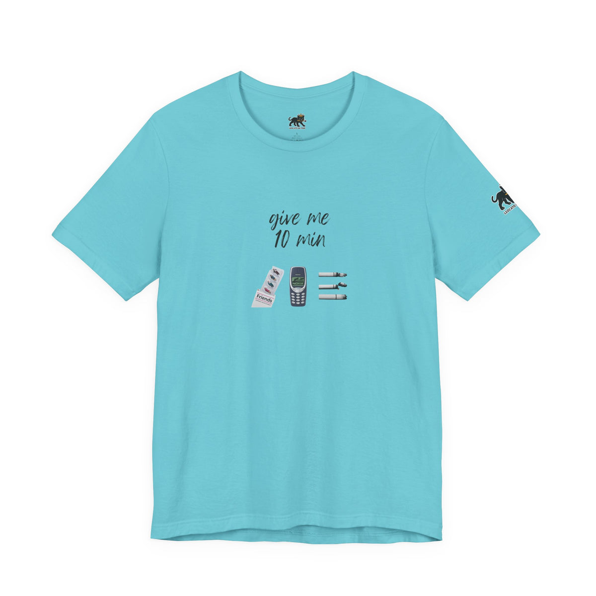 give me 10 min Graphic Tee, Casual Summer Shirt, Marine Life T-Shirt, Gift for Sea Lovers,  high quality