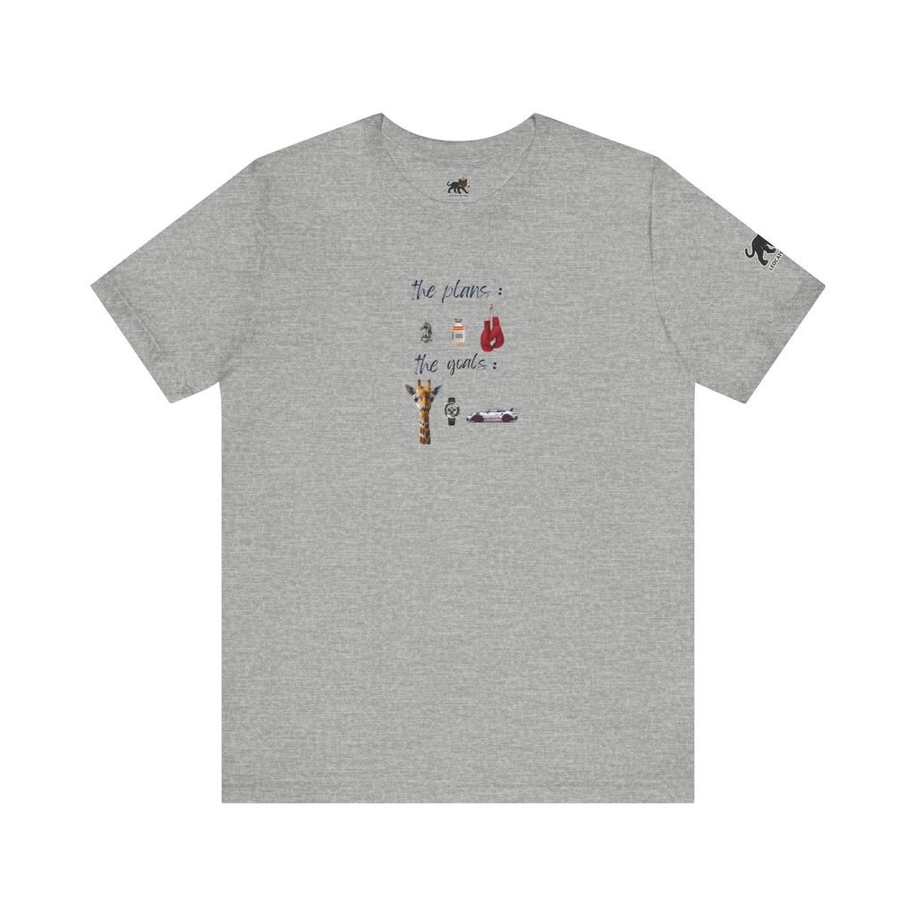 the plans ? the goals ?  Graphic Tee, Casual Summer Shirt, Marine Life T-Shirt, Gift for Sea Lovers,  high quality
