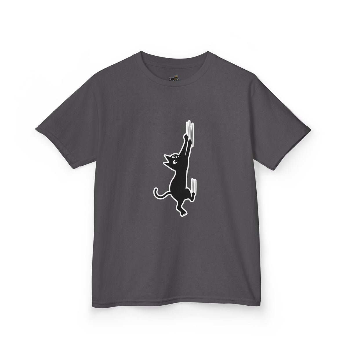 Playful Cat Kids Tee - Cute Cotton T-Shirt,