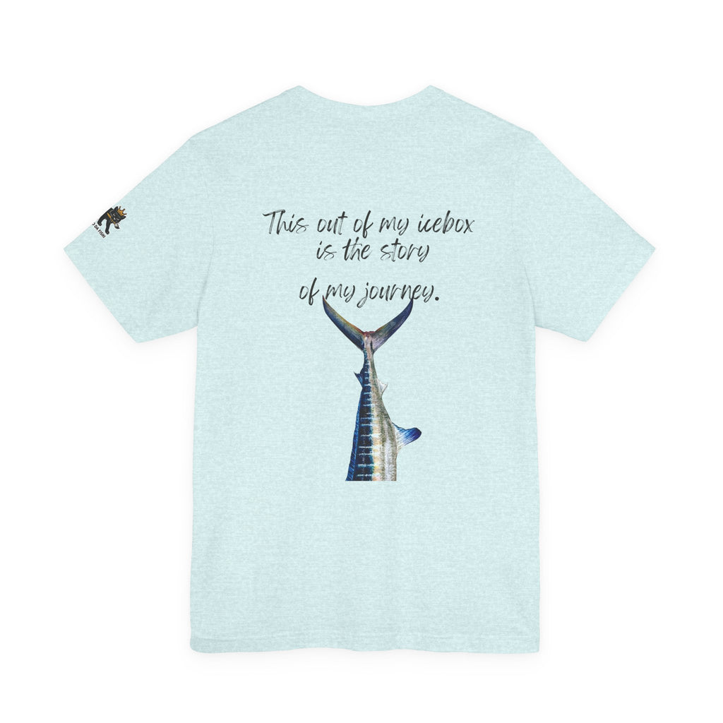 story of my journe  Graphic Tee, Casual Summer Shirt, Marine Life T-Shirt, Gift for Sea Lovers,  high quality
