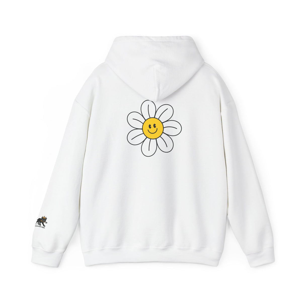 happy flower Hooded Sweatshirt, Comfortable Daily Wear