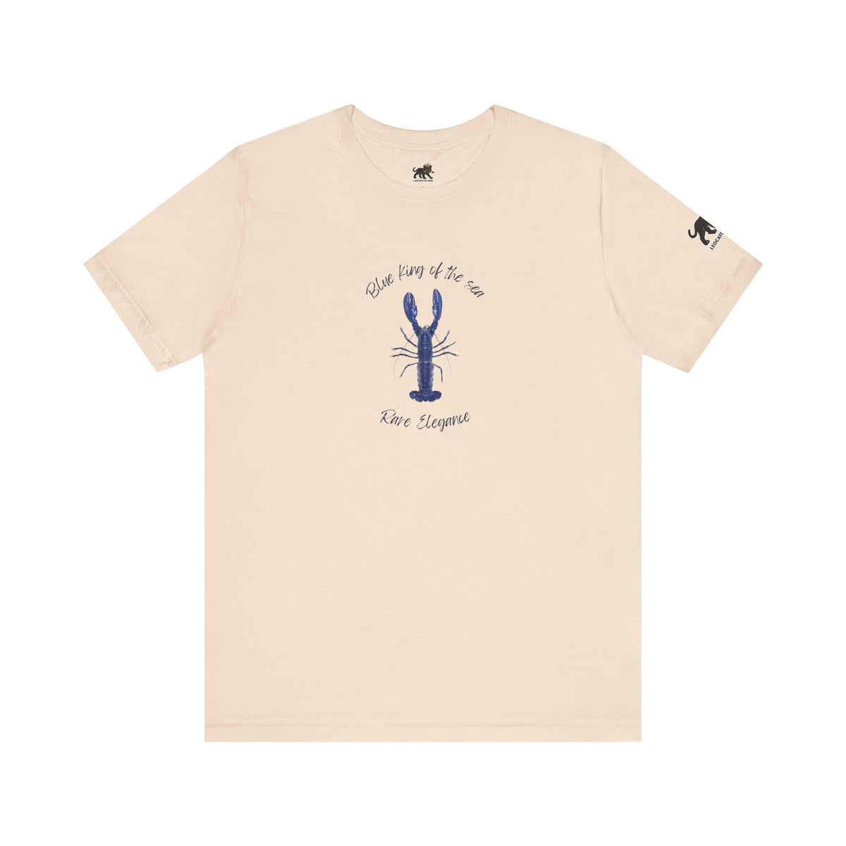 blue king of sea Lobster Graphic Tee, Casual Summer Shirt, Marine Life T-Shirt, Gift for Sea Lovers,  high quality