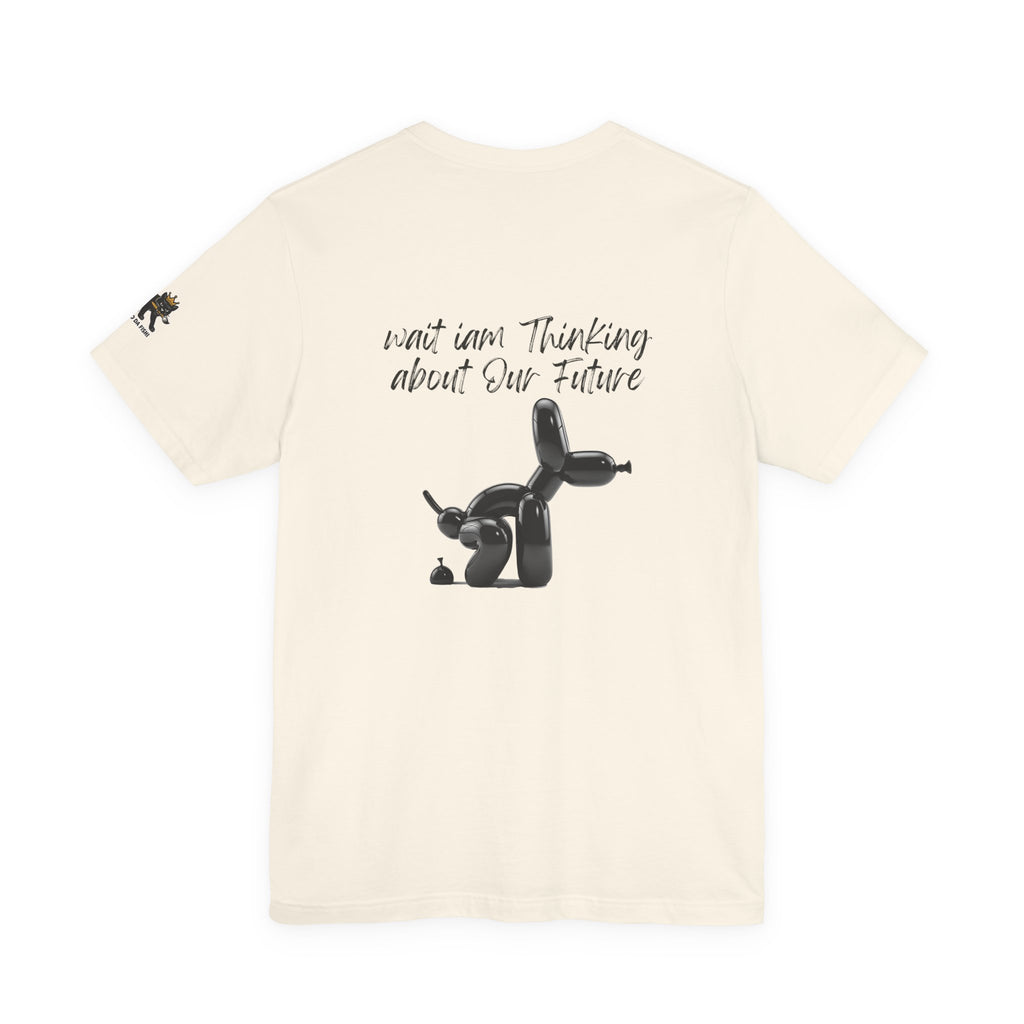 wait iam thinking about our future Graphic Tee, Casual Summer Shirt, Marine Life T-Shirt, Gift for Sea Lovers,  high quality