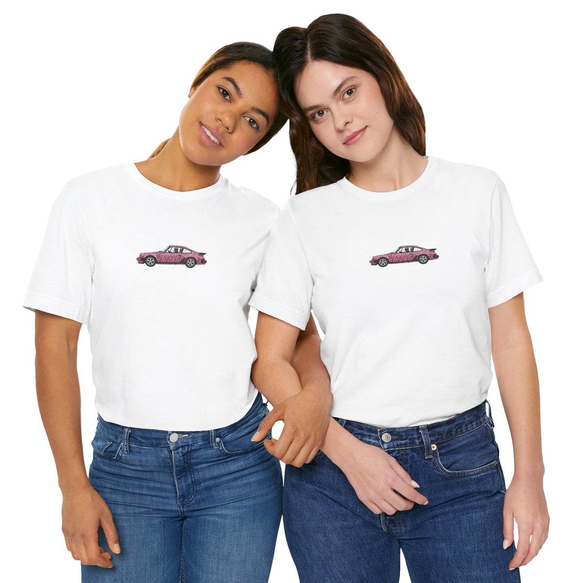 911 pink car unisex , high quality