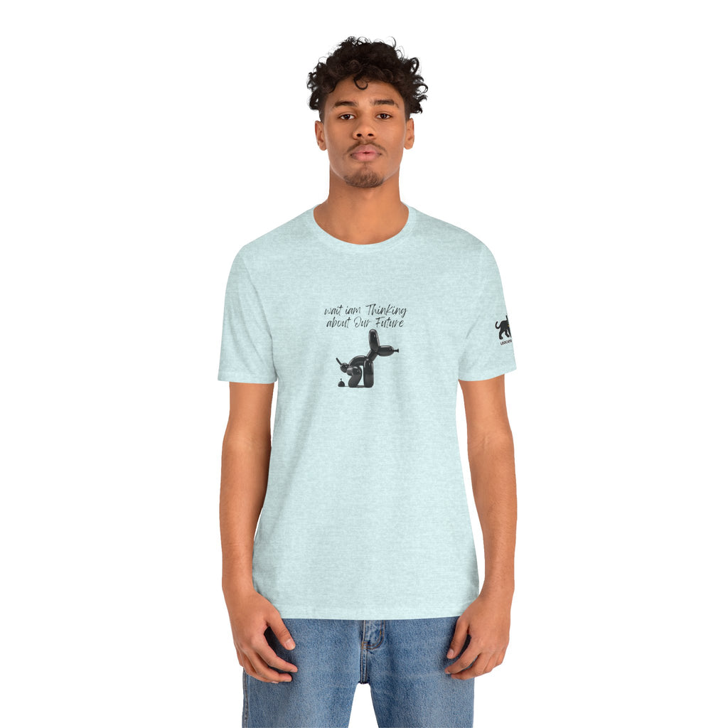 wait iam thinking about our future Graphic Tee, Casual Summer Shirt, Marine Life T-Shirt, Gift for Sea Lovers,  high quality