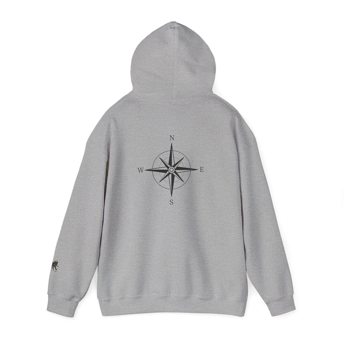 navigation  Hooded Sweatshirt, Unisex Casual Hoodie, Perfect Gift for Friends, Inspiring Apparel, Comfortable Daily Wear