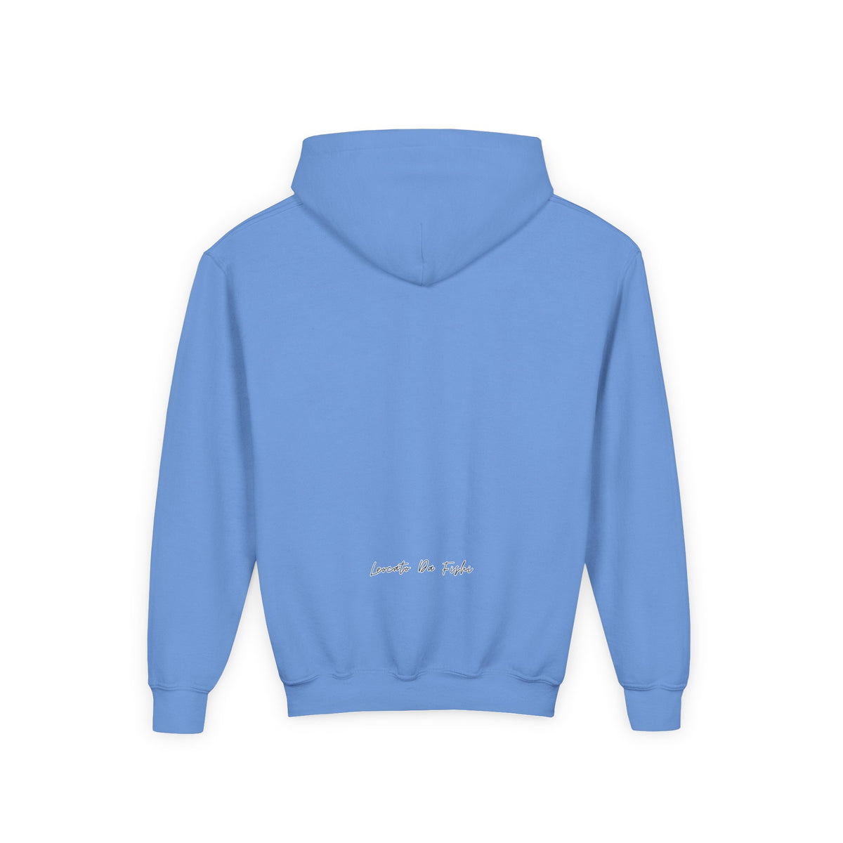 Youth Heavy Blend Hooded Sweatshirt with 'Leccato da Fish' Design - Cozy Gift for Teens, Memory Keepsake, Casual Wear, Birthday .