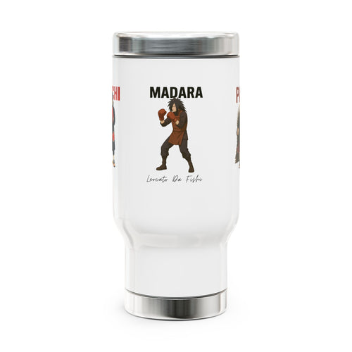 akatsuki Characters Travel Mug, Madara, Itachi, Stainless Steel Mug, Gifts for Anime Fans, Coffee Lovers, Travel Accessories