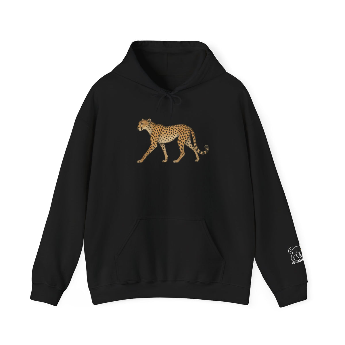 Unisex Hooded ' cheetah '
