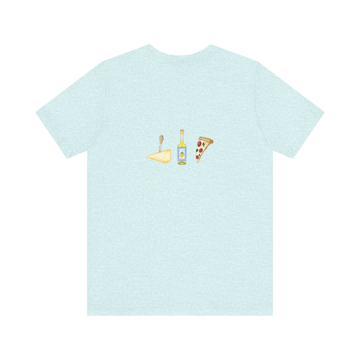 italian food Graphic Tee, Casual Summer Shirt, Marine Life T-Shirt, Gift for Sea Lovers,  high quality