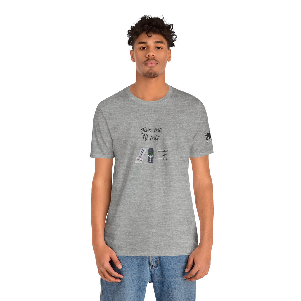 give me 10 min Graphic Tee, Casual Summer Shirt, Marine Life T-Shirt, Gift for Sea Lovers,  high quality