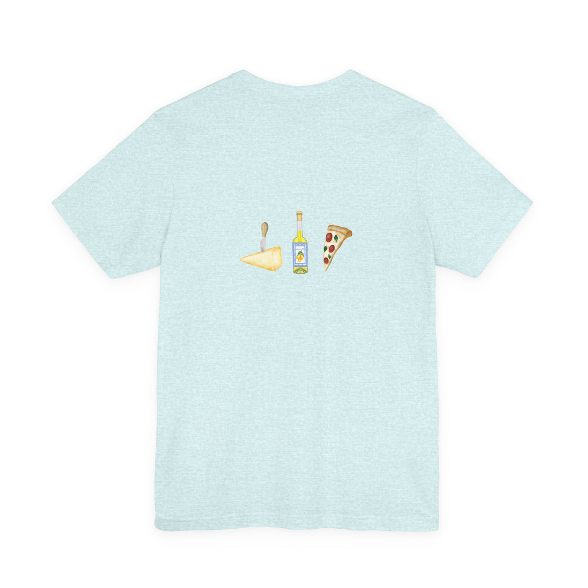 italian food Graphic Tee, Casual Summer Shirt, Marine Life T-Shirt, Gift for Sea Lovers,  high quality