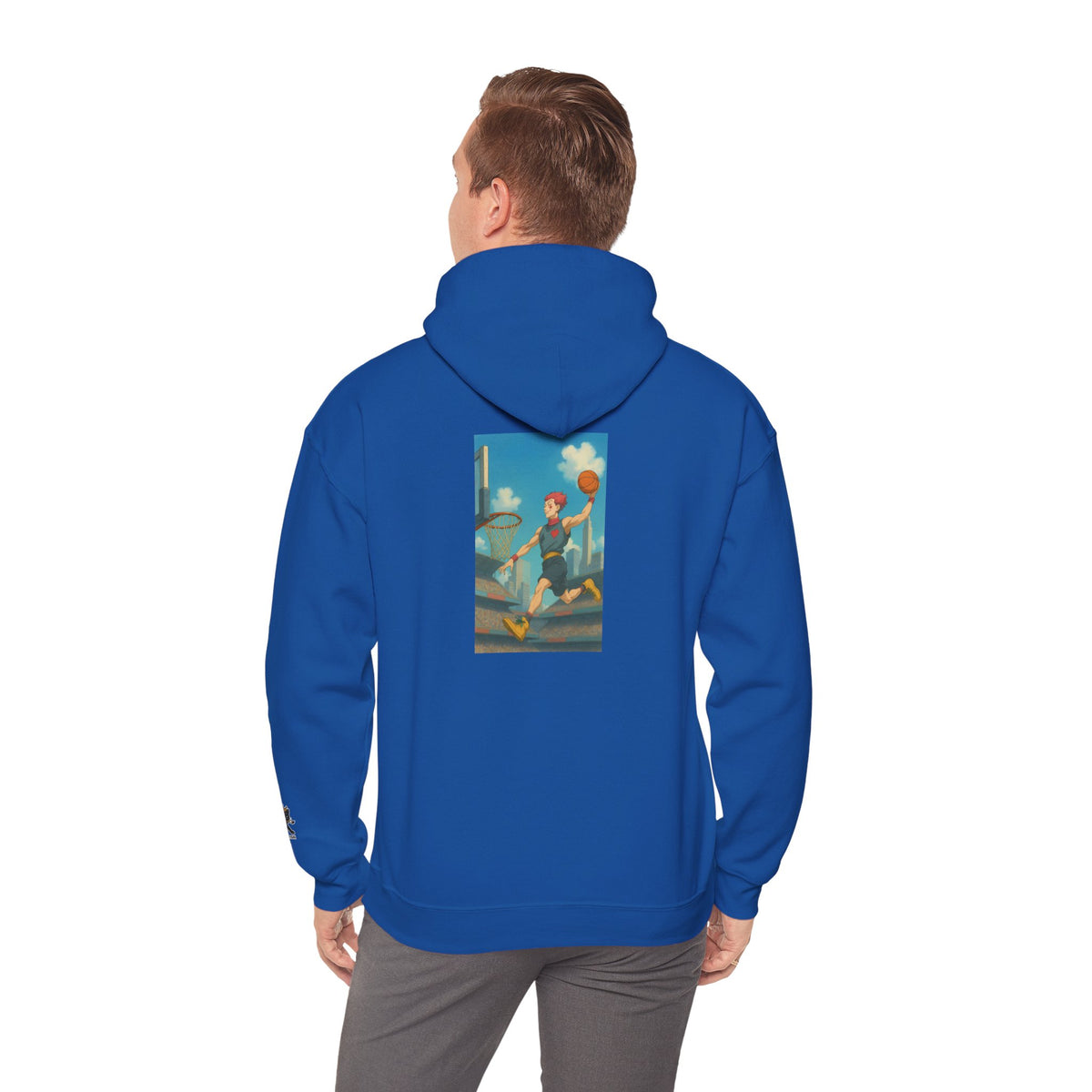 Hisoka basketball Unisex Heavy Blend™ Hooded Sweatshirt