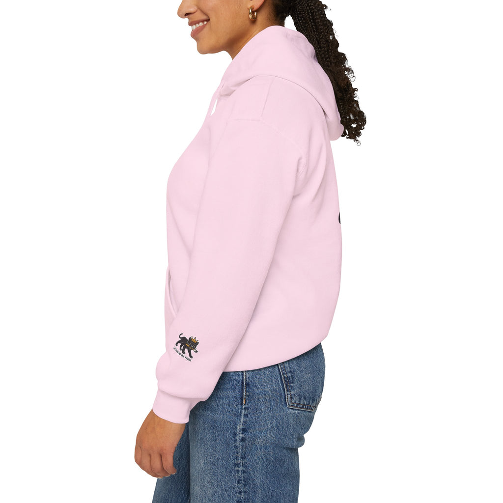 skull pink  Hooded Sweatshirt,