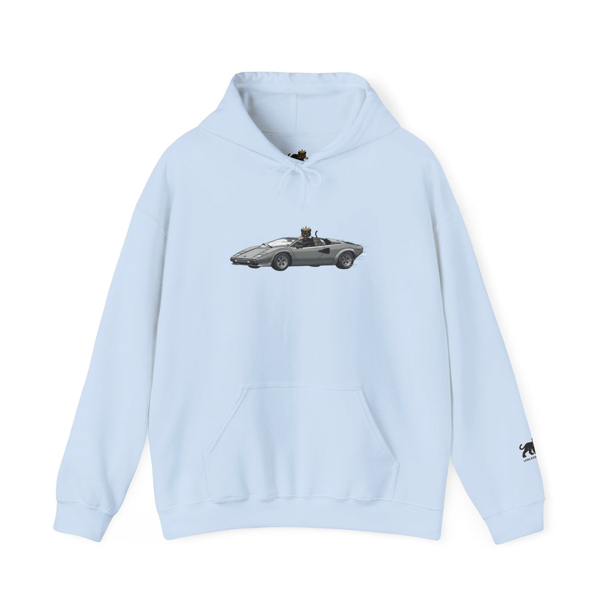 Lamborghini Countach Turbo Hooded Sweatshirt,