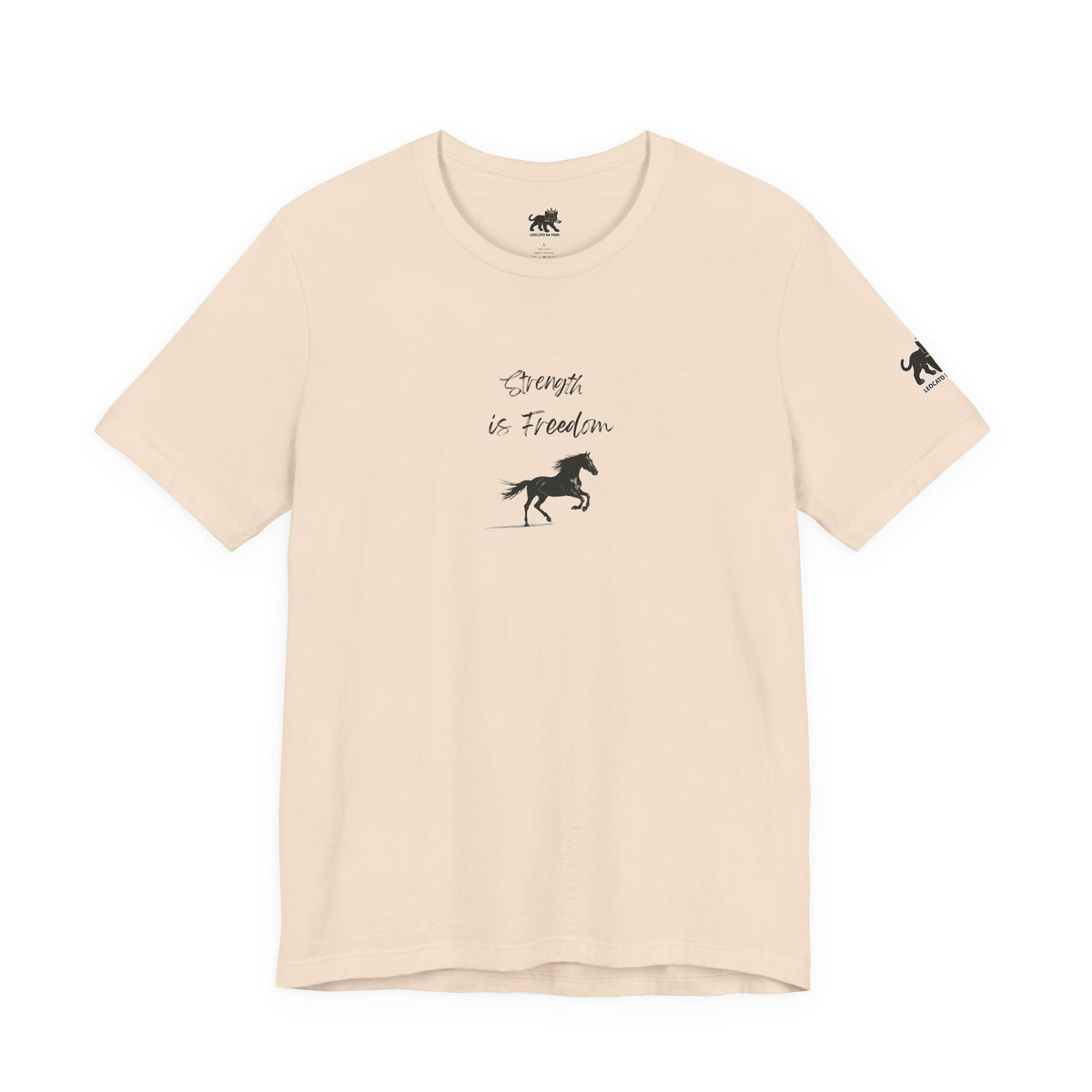 strength is freedom Graphic Tee, Casual Summer Shirt, Marine Life T-Shirt, Gift for Sea Lovers,  high quality