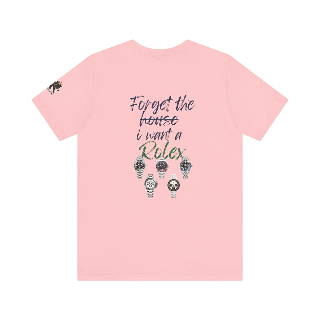 forget i want rolex Graphic Tee, Casual Summer Shirt, Marine Life T-Shirt, Gift for Sea Lovers,  high quality