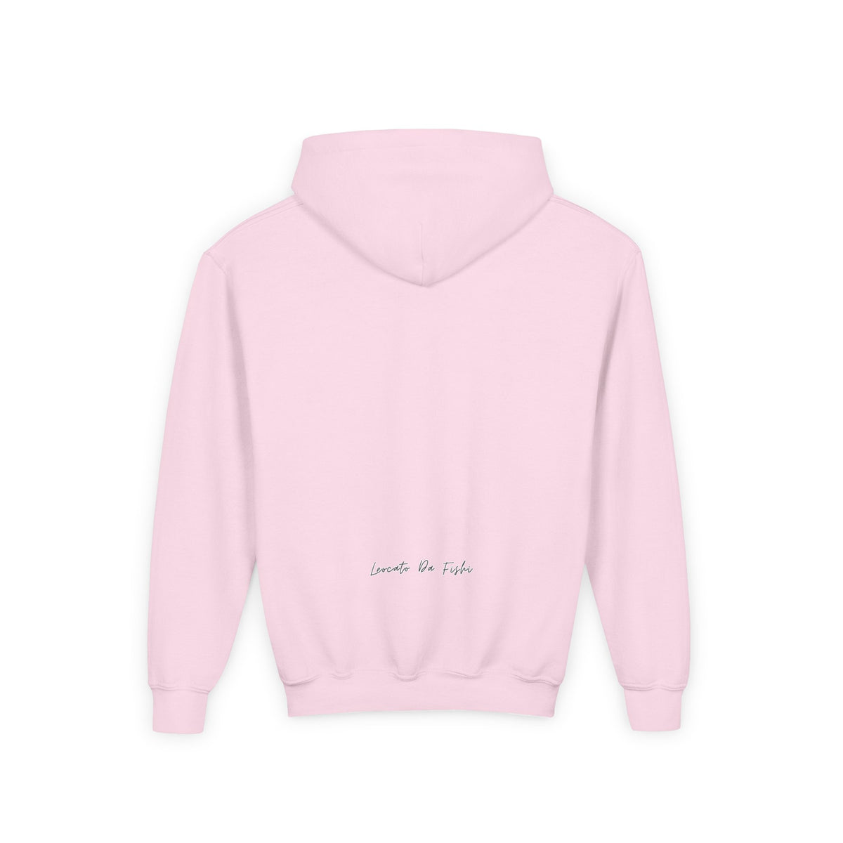 Youth Heavy Blend Hooded Sweatshirt with 'Leccato da Fish' Design - Cozy Gift for Teens, Memory Keepsake, Casual Wear, Birthday .