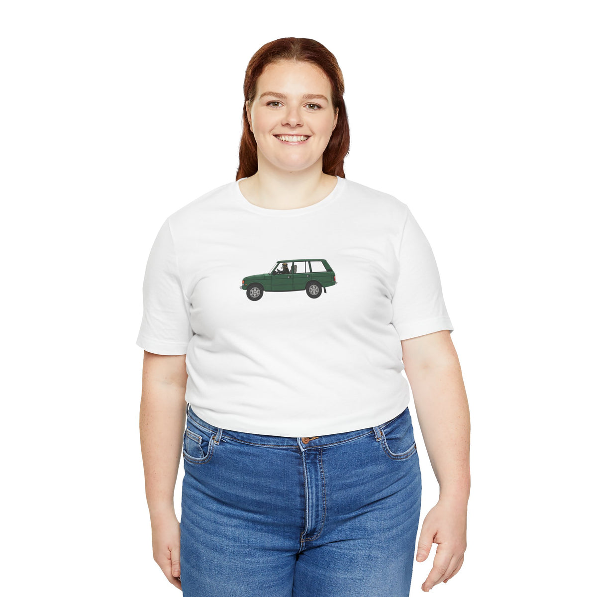 green land rover classic car Stylish , high quality