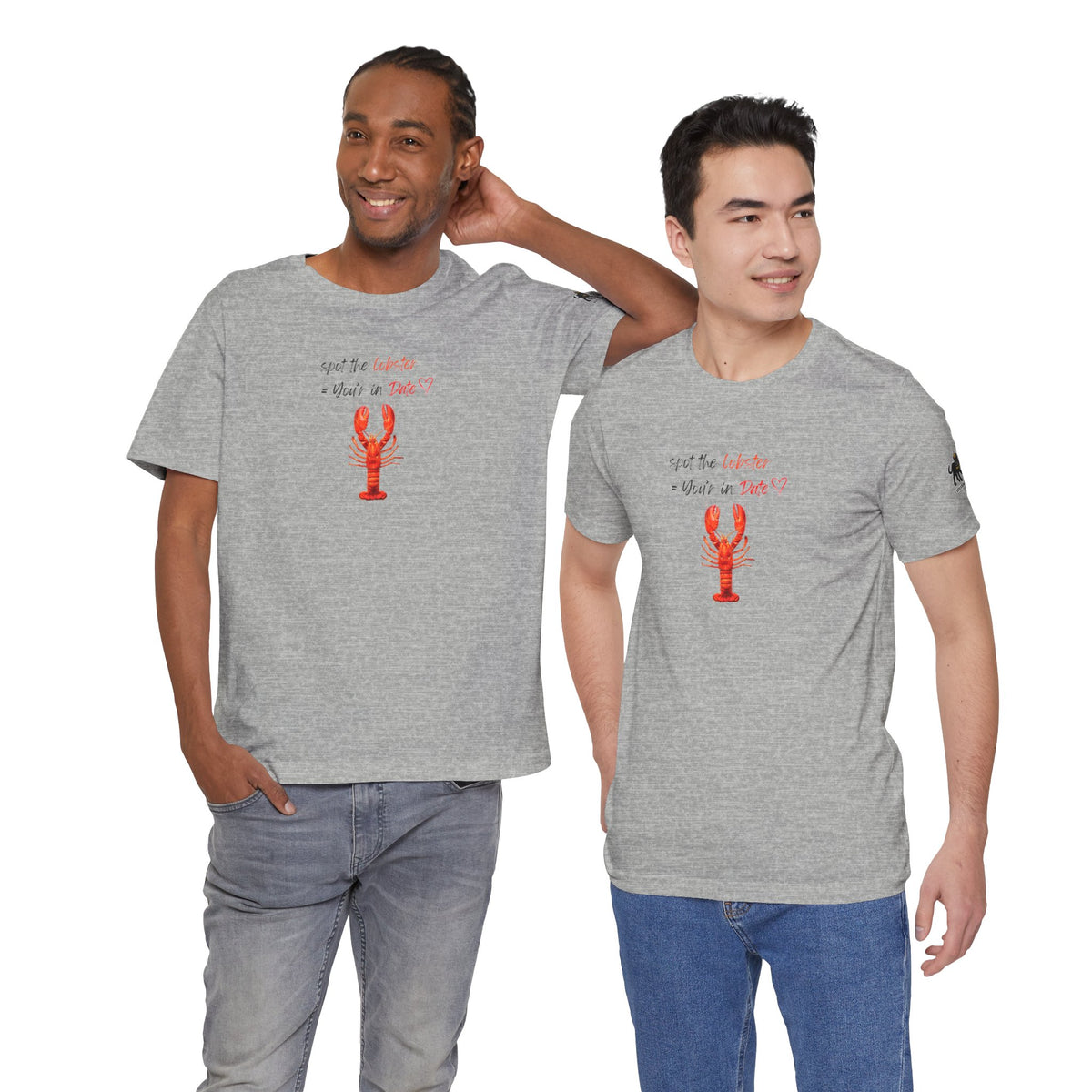 spot the  lobster your in date Graphic Tee, Casual Summer Shirt, Marine Life T-Shirt, Gift for Sea Lovers,  high quality