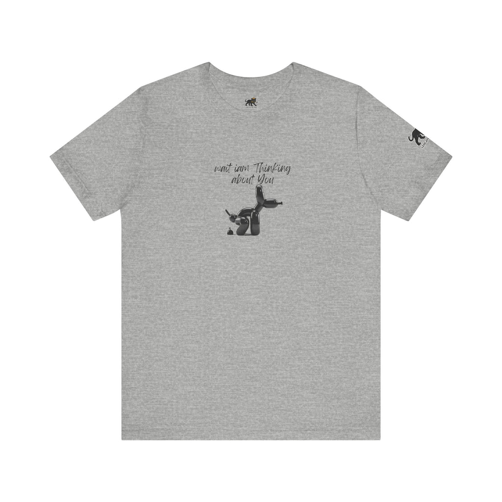 wait iam thinking about you Graphic Tee, Casual Summer Shirt, Marine Life T-Shirt, Gift for Sea Lovers,  high quality