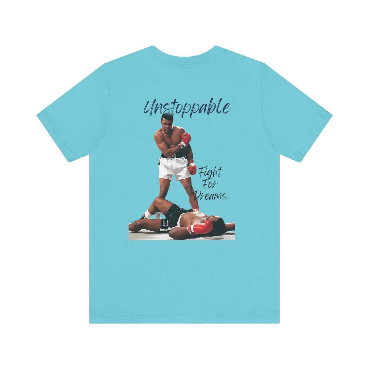 fight for dreams mohamed ali boxer Graphic Tee, Casual Summer Shirt, Marine Life T-Shirt, Gift for Sea Lovers,  high quality