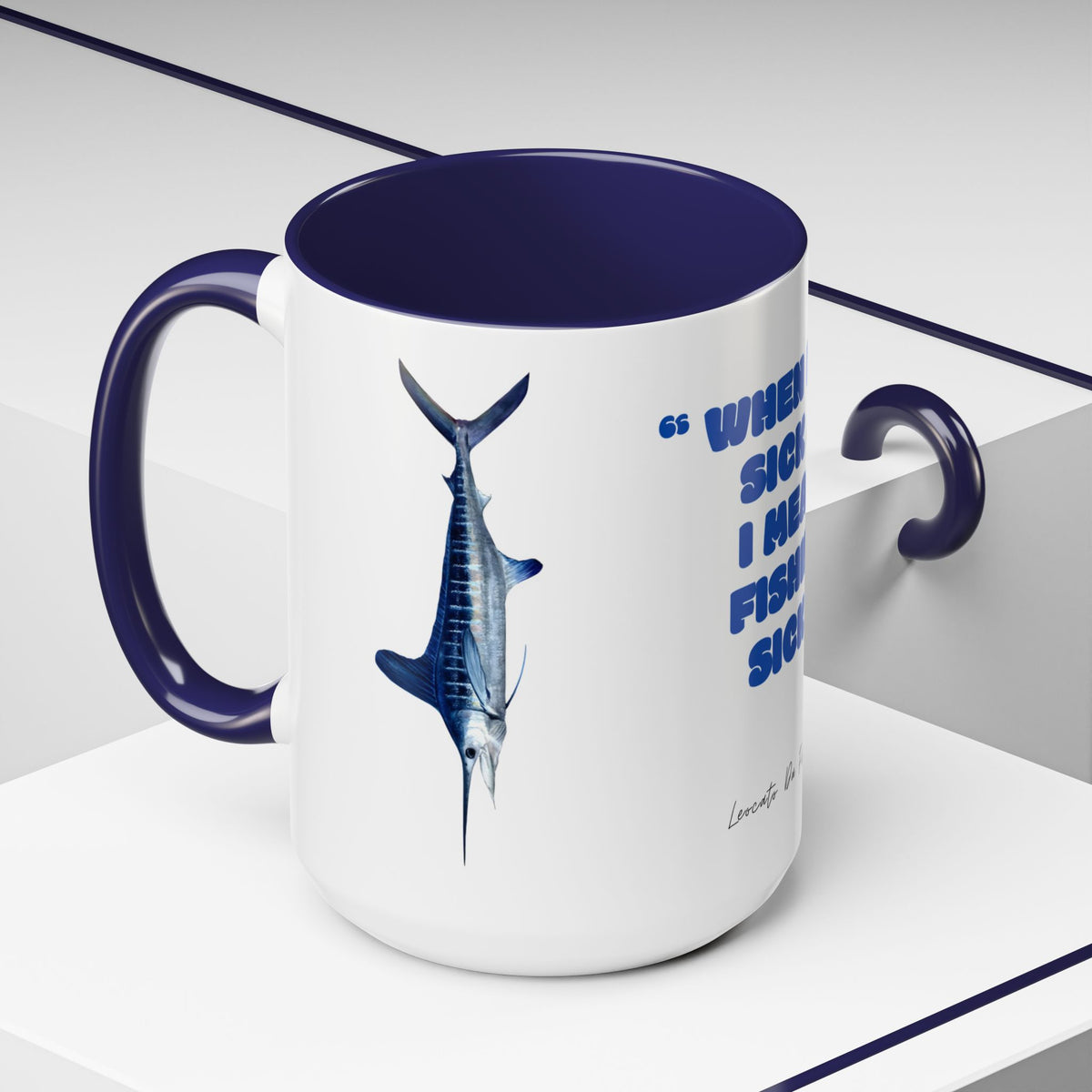 fishing time 1 Coffee Mug (11, 15oz)