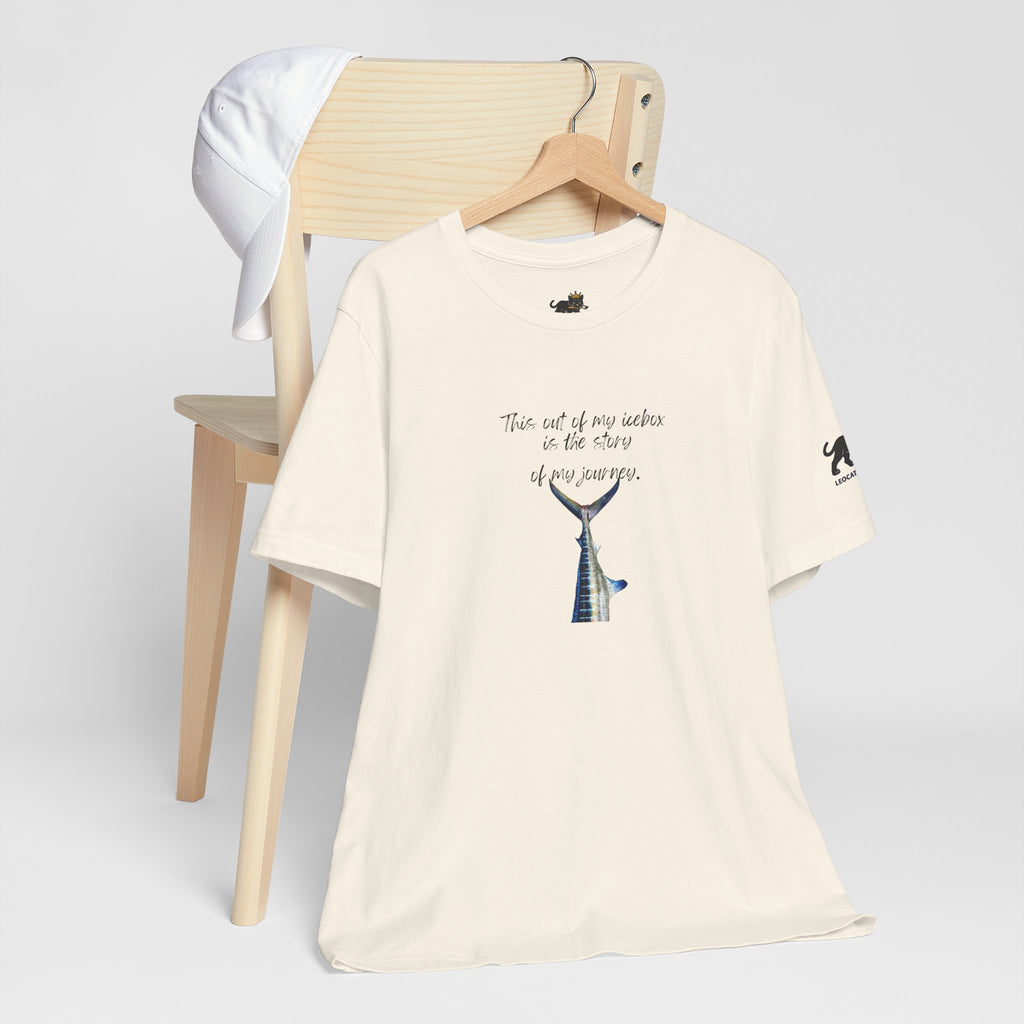 story of my journe  Graphic Tee, Casual Summer Shirt, Marine Life T-Shirt, Gift for Sea Lovers,  high quality