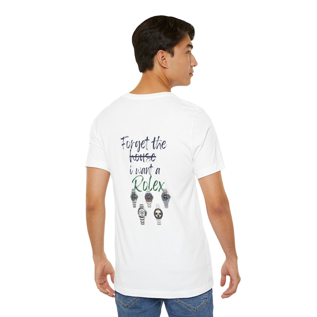 forget i want rolex Graphic Tee, Casual Summer Shirt, Marine Life T-Shirt, Gift for Sea Lovers,  high quality