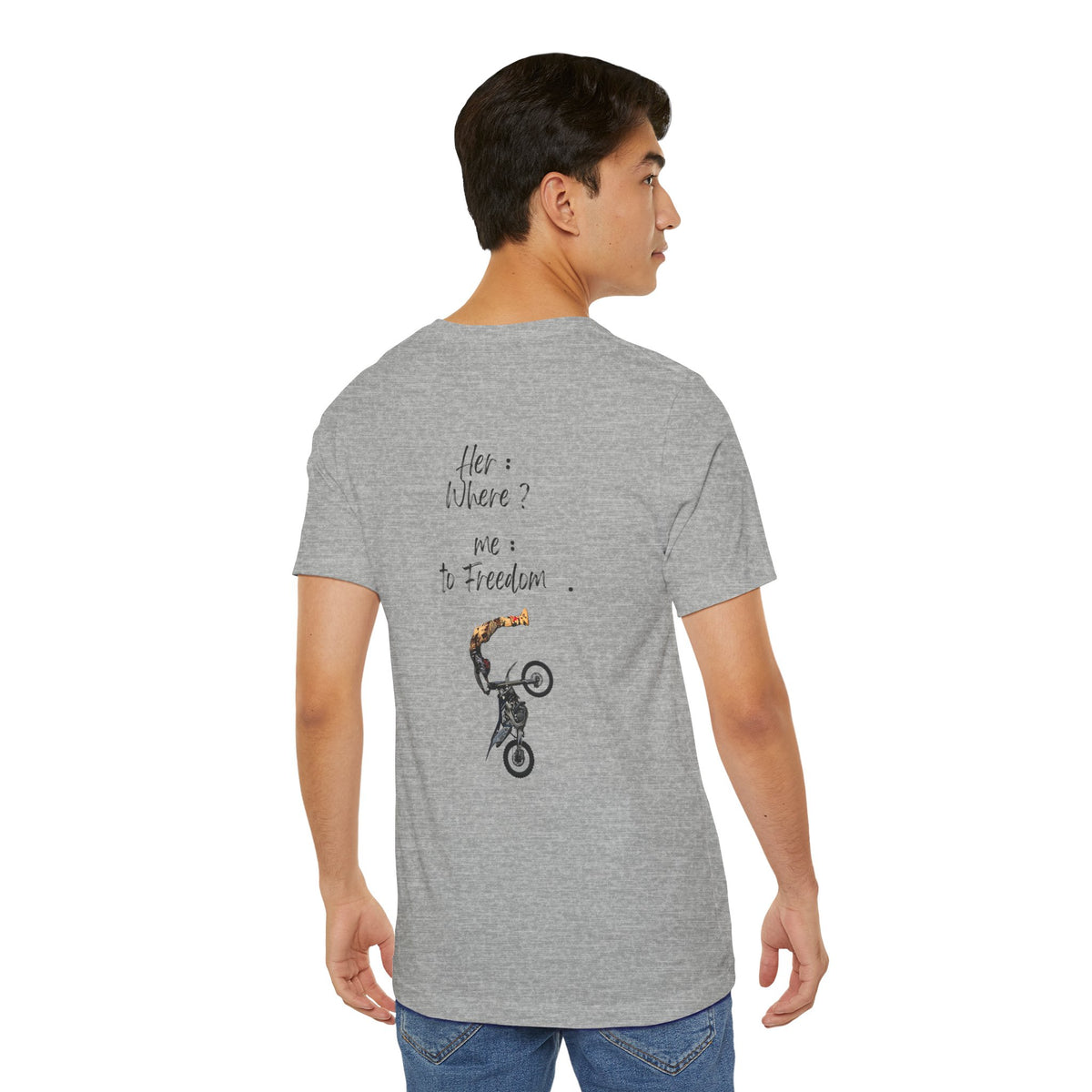 her where ? me to freedom Graphic Tee, Casual Summer Shirt, Marine Life T-Shirt, Gift for Sea Lovers,  high quality
