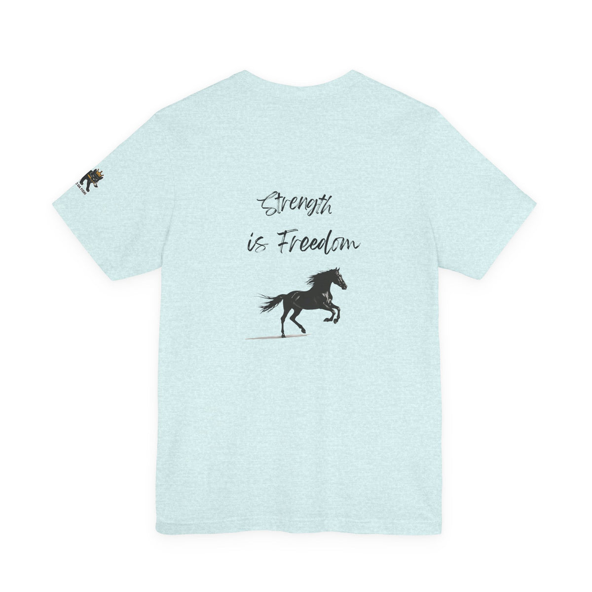 strength is freedom Graphic Tee, Casual Summer Shirt, Marine Life T-Shirt, Gift for Sea Lovers,  high quality