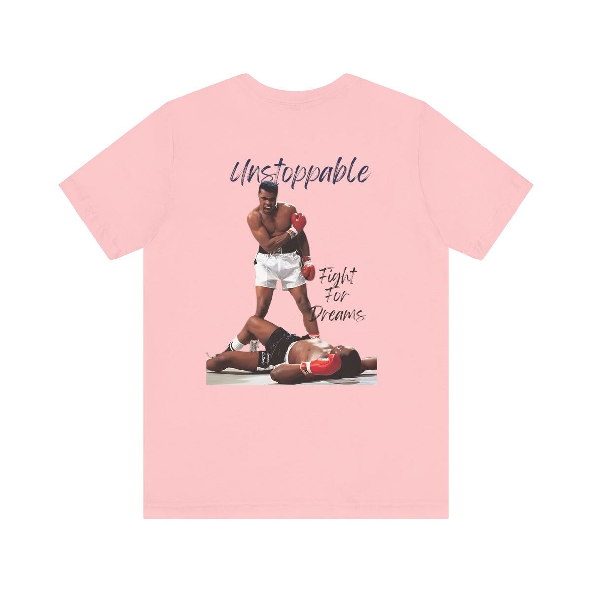 fight for dreams mohamed ali boxer Graphic Tee, Casual Summer Shirt, Marine Life T-Shirt, Gift for Sea Lovers,  high quality