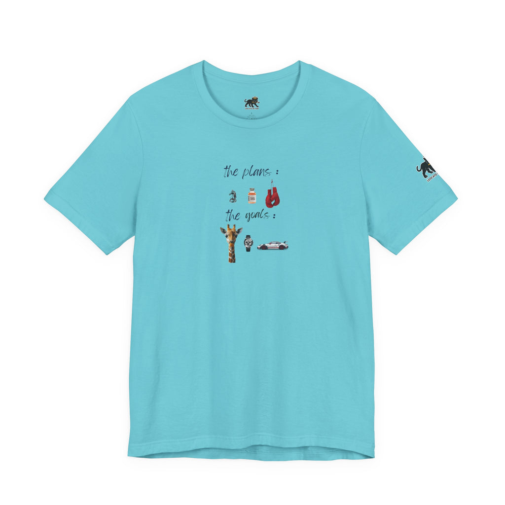 the plans ? the goals ?  Graphic Tee, Casual Summer Shirt, Marine Life T-Shirt, Gift for Sea Lovers,  high quality