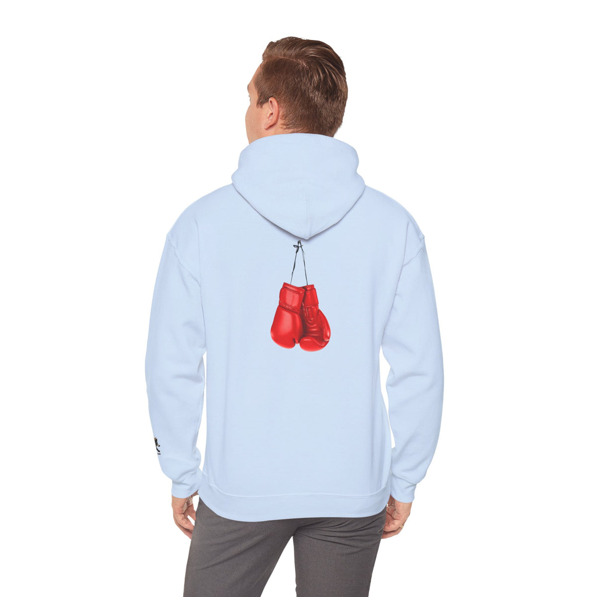 boxing gloves Hooded Sweatshirt, Unisex Casual Hoodie, Perfect Gift for Friends, Inspiring Apparel, Comfortable Daily Wear