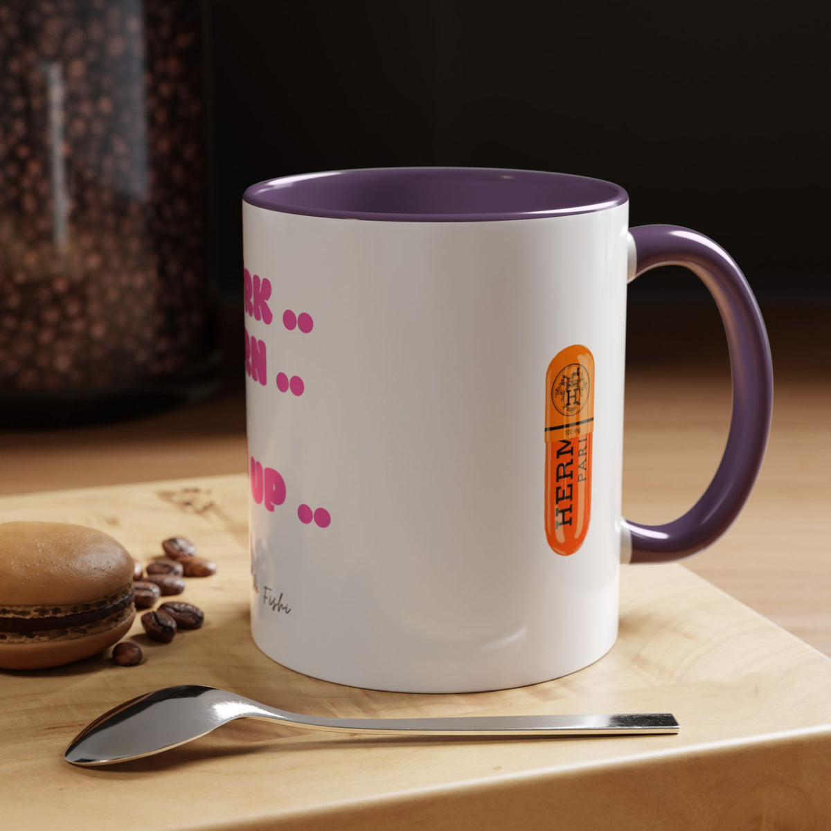work earn dos up  Coffee Mug (11, 15oz)