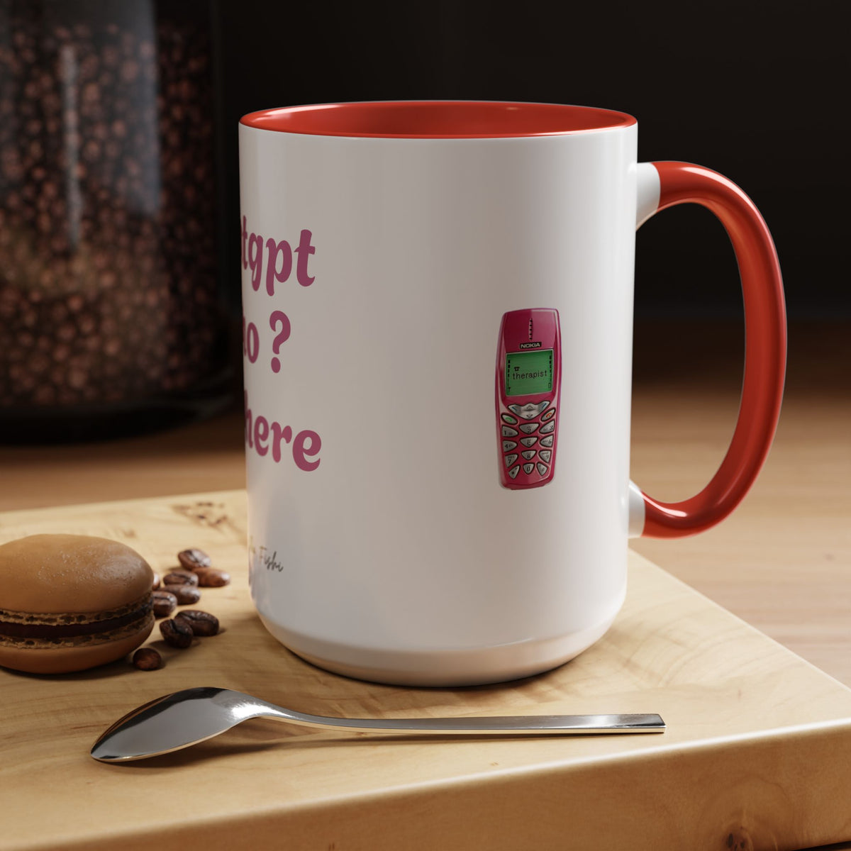 chatgpt how iam here Coffee Mug (11, 15oz)