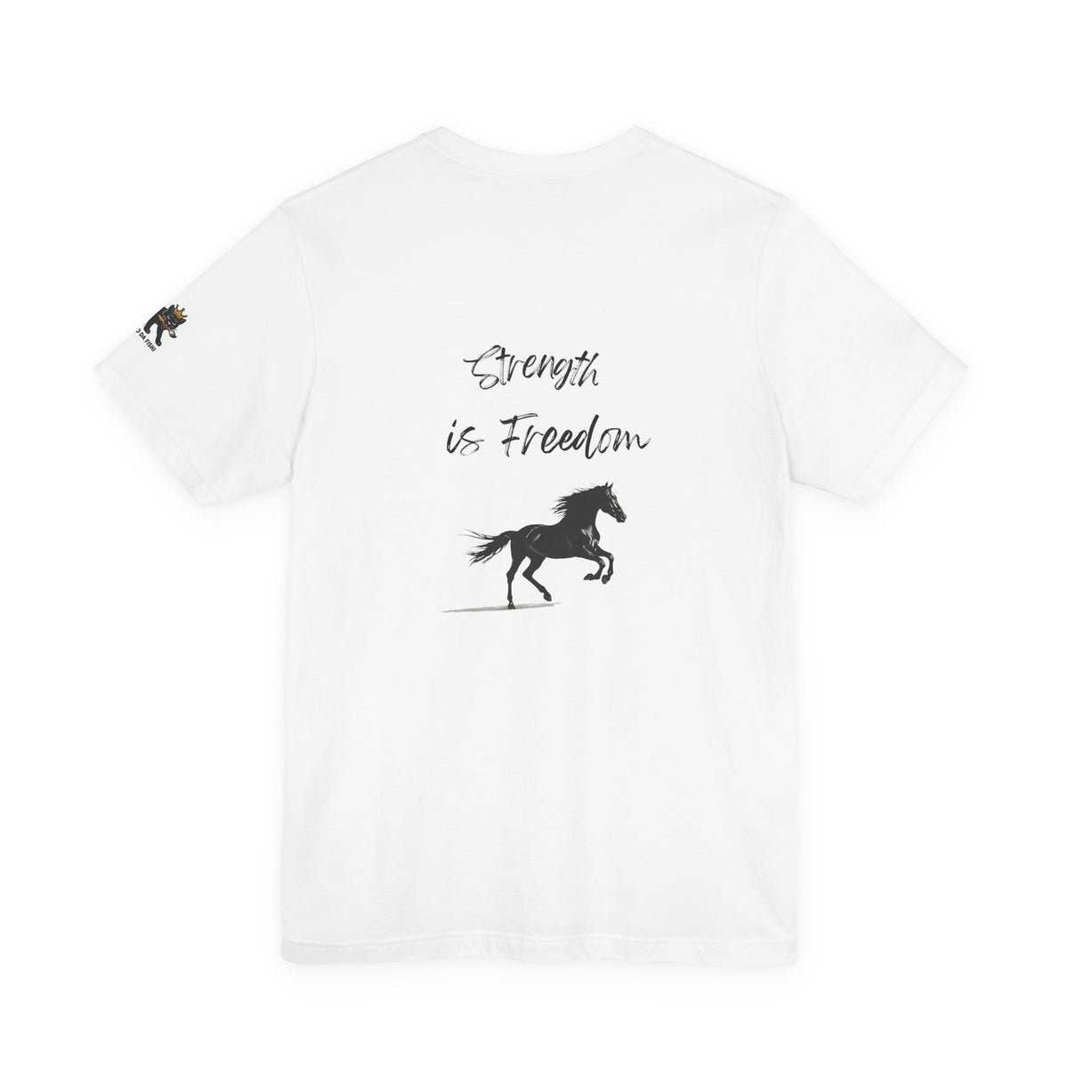 strength is freedom Graphic Tee, Casual Summer Shirt, Marine Life T-Shirt, Gift for Sea Lovers,  high quality