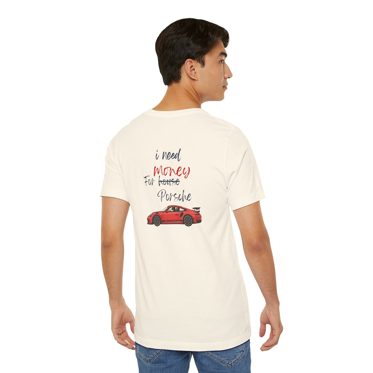 need money for porsche  2 Graphic Tee, Casual Summer Shirt, Marine Life T-Shirt, Gift for Sea Lovers,  high quality