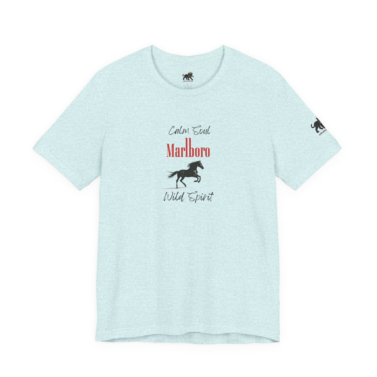 calm soul wild spirit Graphic Tee, Casual Summer Shirt, Marine Life T-Shirt, Gift for Sea Lovers,  high quality